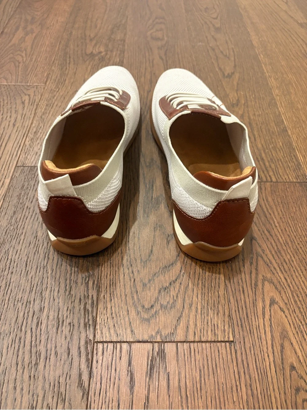 Børn Barrett Men's Sneakers in White Bourbon Knit Men’s Size 11